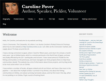 Tablet Screenshot of carolinepover.info